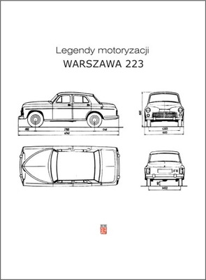 Plakat LEGENDY MOTORYZACJI WARSZAWA Format A3