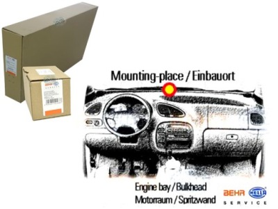 Behr hella вентилятор воздуходувка skoda felicia i 1.3 фото №1