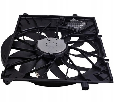 Mercedes c215 вентилятор радіатора з модуль /4pin фото №1