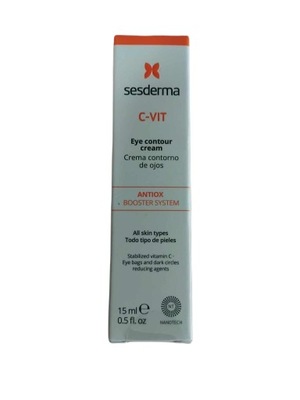 SESDERMA C-Vit EYE CONTOUR CREAM - krem pod oczy z witaminą C 15 ml