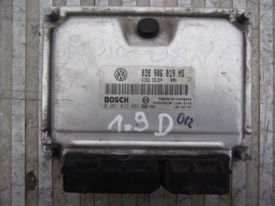 Volkswagen бортовий комп'ютер блок керування 038906019ns фото №1