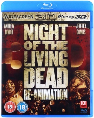 NIGHT OF THE LIVING DEAD REANIMATION 3D BLU-RAY 3D