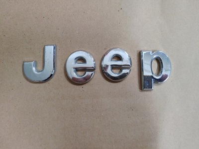 Значок эмблема задняя крышка багажника jeep liberty оригинал фото №1