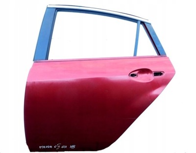 02/19 mazda 6 ii gh hb дверь задние левый задняя фото №1