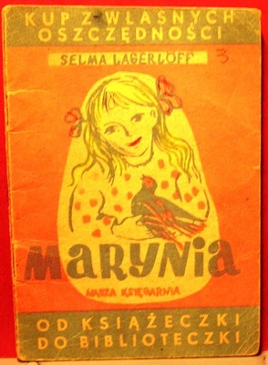 Marynia, Selma Lagerlöff [NK 1949]