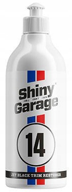 Shiny Garage Jet Black Czernidło do plasitku 500ml