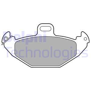Гальмівні колодки ham.renault laguna фото №1