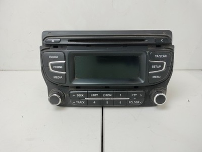 Радио kia ceed ii 12-18r. bluetooth ac110a2ee фото №1