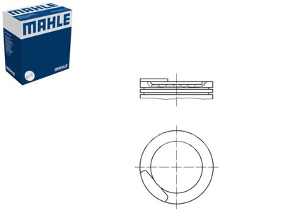 MAHLE ПОРШЕНЬ 79 STD OPEL ASCONA C ASTRA F ASTRA F КЛАСИЧЕСКИЙ ASTRA G CORSA