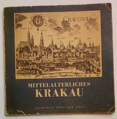 Mittlalterliches Krakau 1943 NIEMIECKI KRAKÓW