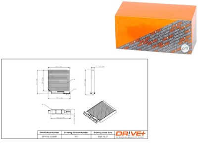 FILTRAS KABINOS DACIA LOGAN 06-12 STANDARD DRIVE+ 