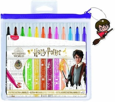 Pisaki Harry Potter 12 kolorów. Maped