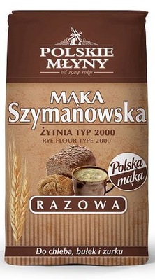 Mąka Szymanowska Żytnia TYP 2000