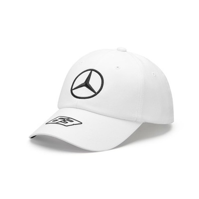 CZAPKA MESKA BASEBALLOWA BLANCA GEORGE RUSSELL MERCEDES AMG F1 CLASSIC  