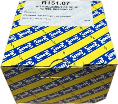 Snr r151.07 набор подшипник колеса фото №1