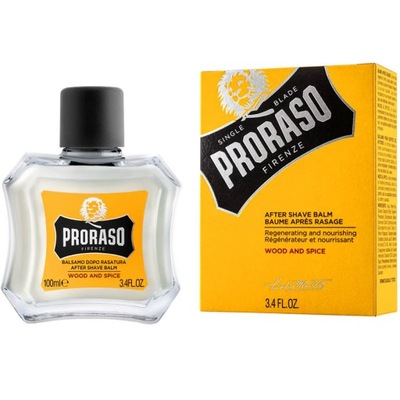 Balsam Płyn po Goleniu Proraso Wood & Spice After Shave Nawilża 100ml