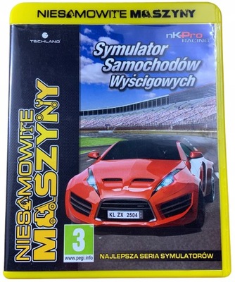 SYMULATOR SAMOCHODÓW WYŚCIGOWYCH płyta ideał PL PC