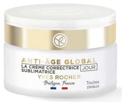 Yves Rocher krem anti age global na dzień przeciwzmarszczkowy