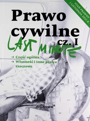 Prawo cywilne Last Minute cz. I - Listopad 2021r.