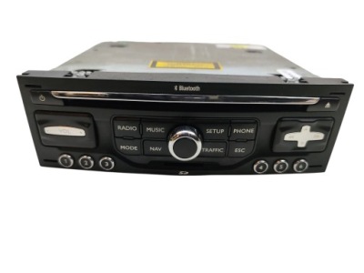Радио cd navi bluetooth citroen ds3 c3 ii c4 picasso c5 iii 96661984xt фото №1