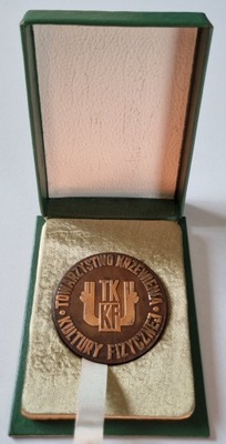 MEDAL TKKF ZA ZASŁUGI W UPOWSZECHNIANIU KULTURY FIZYCZNEJ