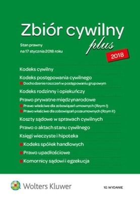 Zbiór cywilny PLUS 2018