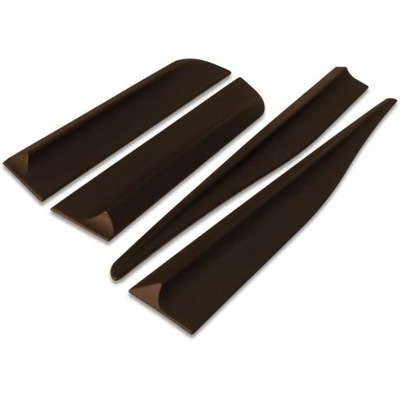 Накладки боковой na дверь toyota yaris 5d 2014-2016 фото №1