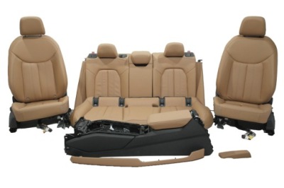 Audi a5 b10 kombi салон сиденья заднее сиденье обивка дверь туннель кожа комплект фото №1