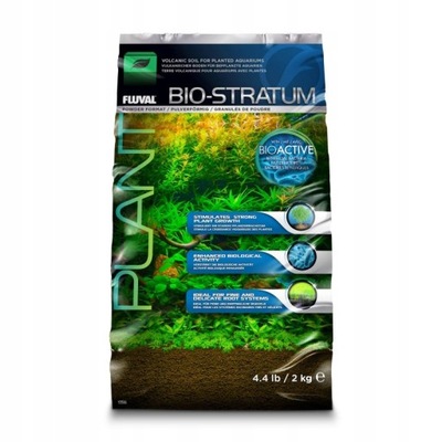 Fluval Bio-Stratum podłoże substrat do roślin podłoże do akwarium 2 kg