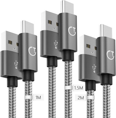 Zestaw kabli USB - microUSB typ B Gritin