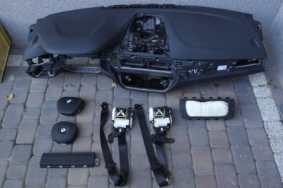 Bmw 5 g30 g31 панель приладів панель приладів консоль pulpit полиця подушка безпеки ремені pas фото №1