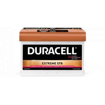 DURACELL EXTREME DE75H EFB 12V 75AH 700A СТАРТ СТОП