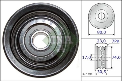 INA 532058010 ROLLO TENSOR  