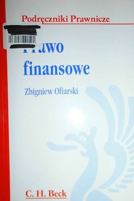 Prawo finansowe - Zbigniew Ofiarski
