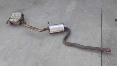 Vw jetta труба выхлоп гаситель 1k0120l фото №1