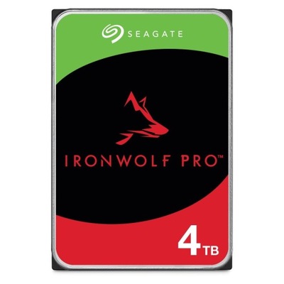 Dysk HDD Seagate IronWolf Pro ST4000NE001 (4 TB ; 3.5"; 256 MB; 7200 o