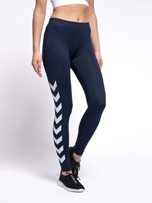 HUMMEL SPORTOWE LEGGINSY LOGO OVE HML__XL