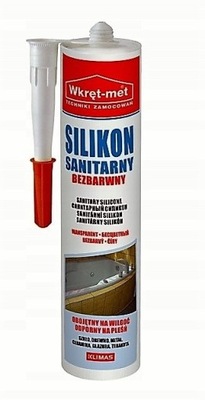 Silikon Sanitarny bezbarwny 310m