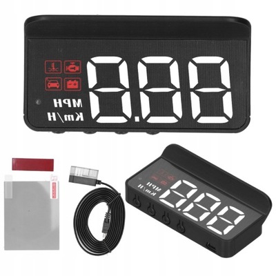 WYŚWIETLACZ PROJEKTOR LED LCD HUD OBD2 M3