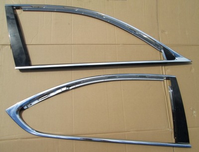 Lexus ls рамка двері права перед задня правих хром фото №1