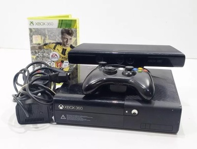 KONSOLA XBOX 360 + AKCESORIA