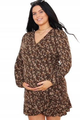 In The Style Maternity mzr pirnt SUKIENKA kwiaty XXS XXJ