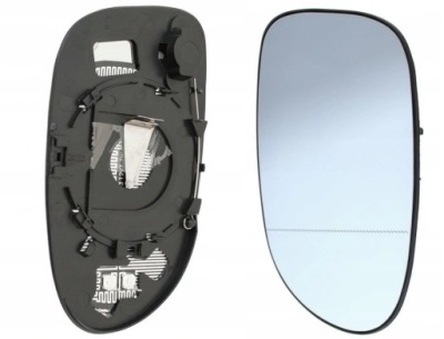 Зеркало вкладыш с подогревом левая mercedes r170 slk фото №1