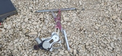 Kl підйомник скло el правий задня prius ii 03-09 фото №1