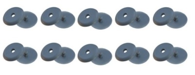 Кліпса кліпса стопор блокування зажим замки do поперечина безпеки szary фото №1