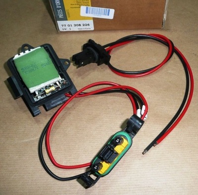 Резистор вентилятор renault trafic ii фото №1