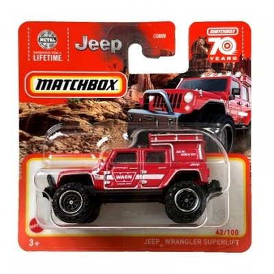 Matchbox - Jeep Wrangler Superlift HLD28 C0859
