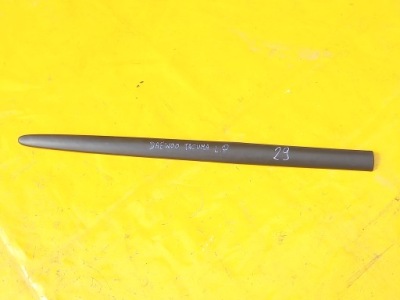 Молдинг дверь левое  перед tacuma 96280819 черная фото №1