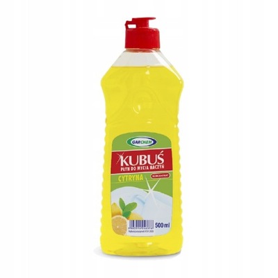 KUBUŚ płyn do mycia naczyń CYTRYNOWY 500 ml