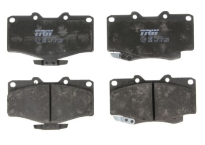 Тормозные колодки тормозные toyota hilux 1988 - 1994 перед trw фото №1